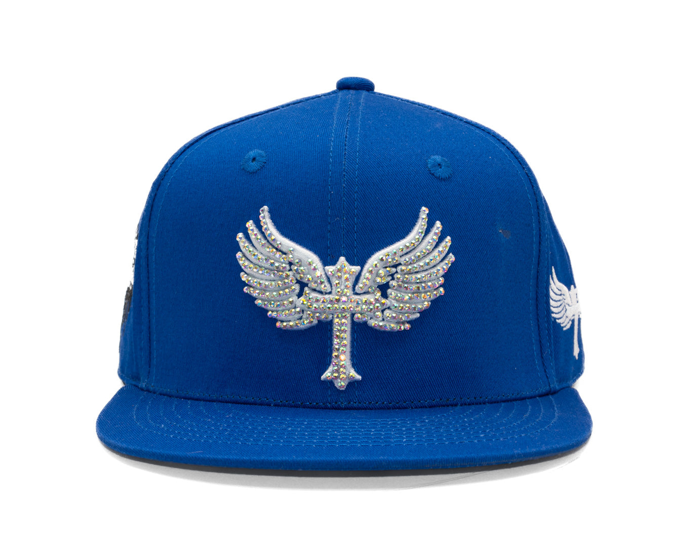SnapBack Rhinostones Blue