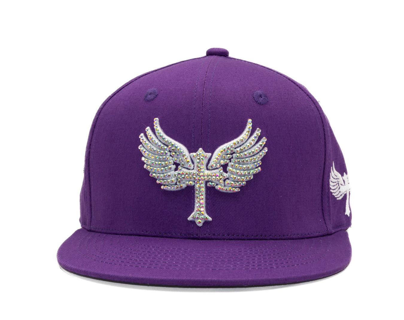 SnapBack Rhinostones Purple