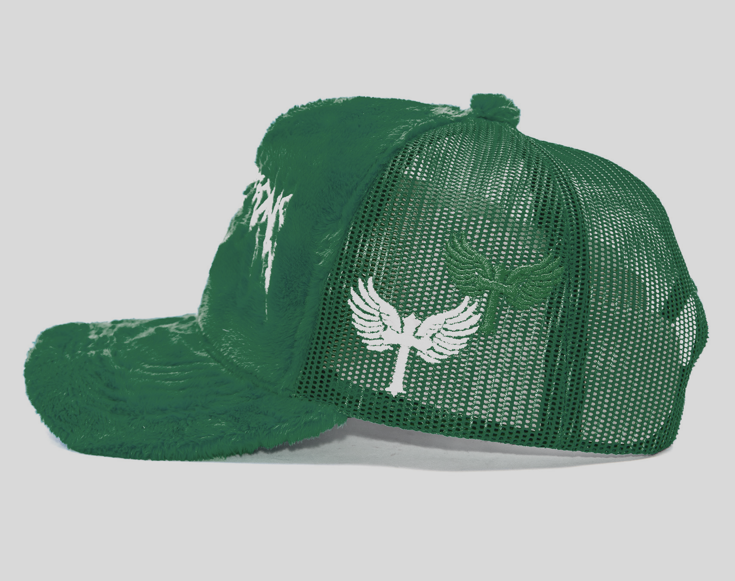 Fuzzy Trucker Military Green