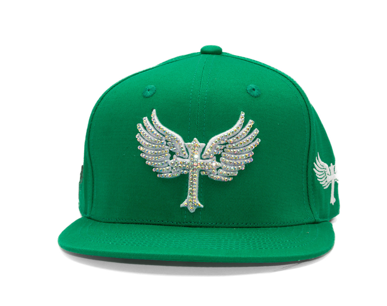 SnapBack Rhinostones Green