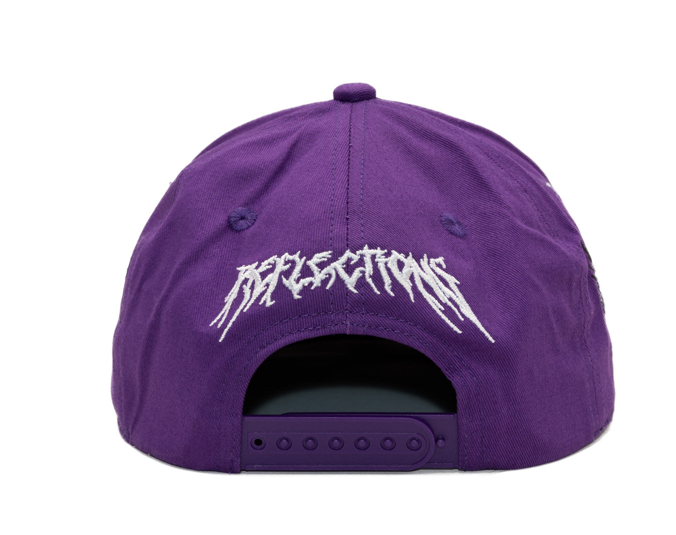 SnapBack Rhinostones Purple