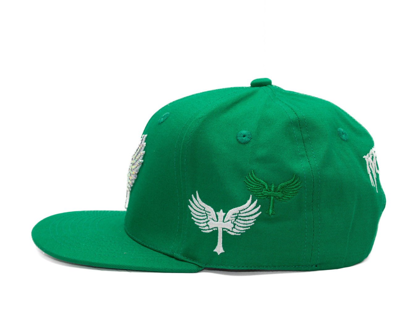 SnapBack Rhinostones Green