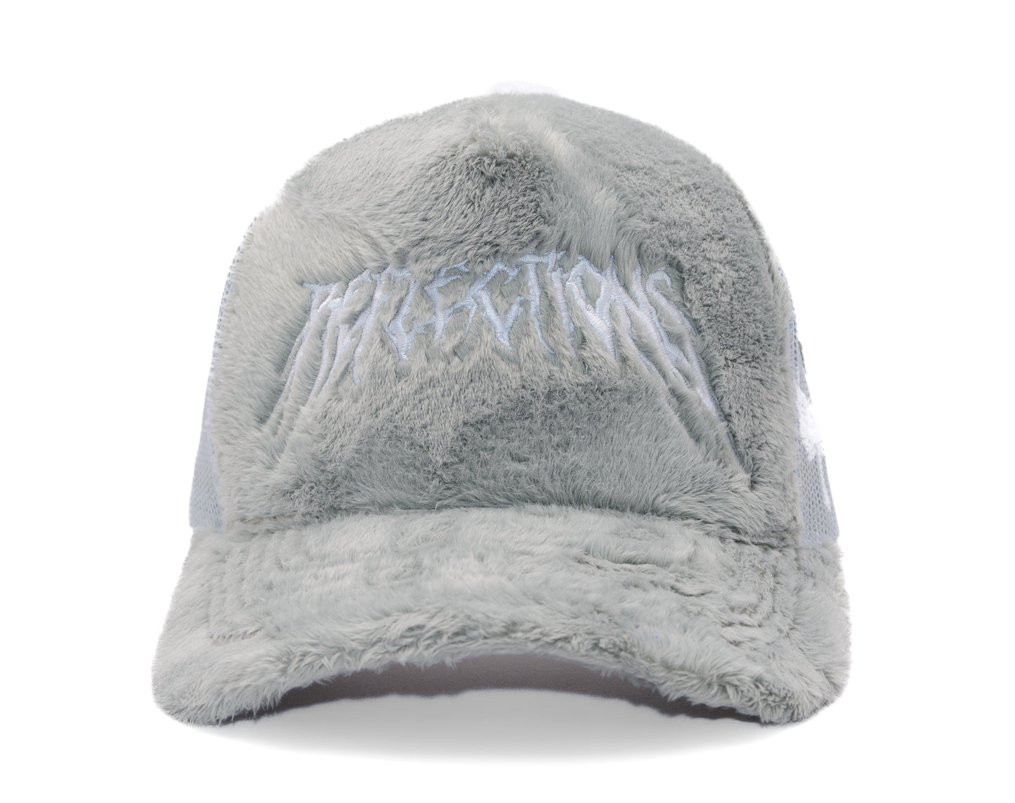 Fuzzy Trucker Gray