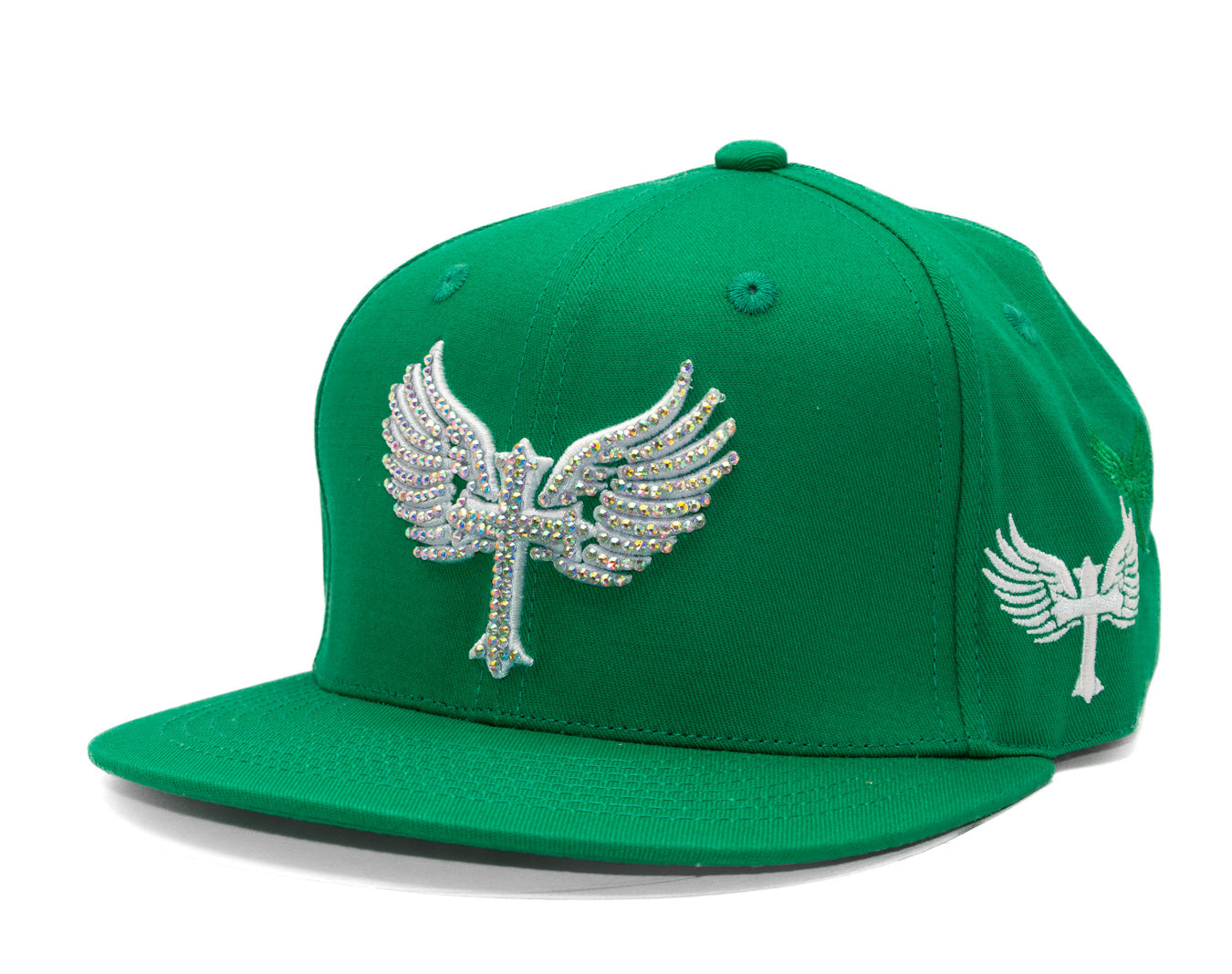 SnapBack Rhinostones Green