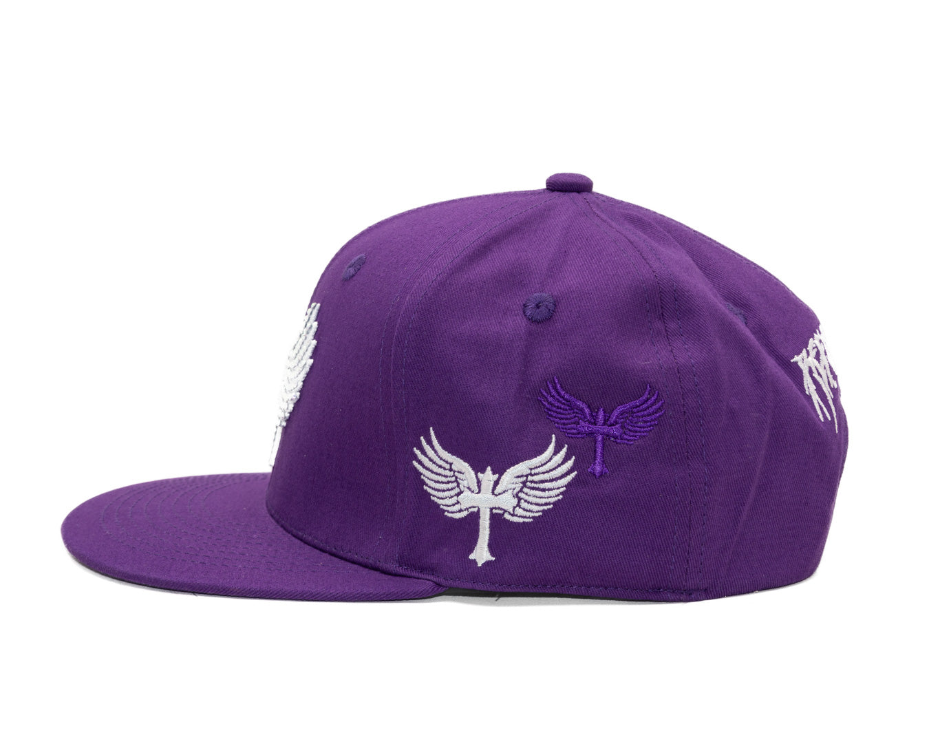 SnapBack Rhinostones Purple