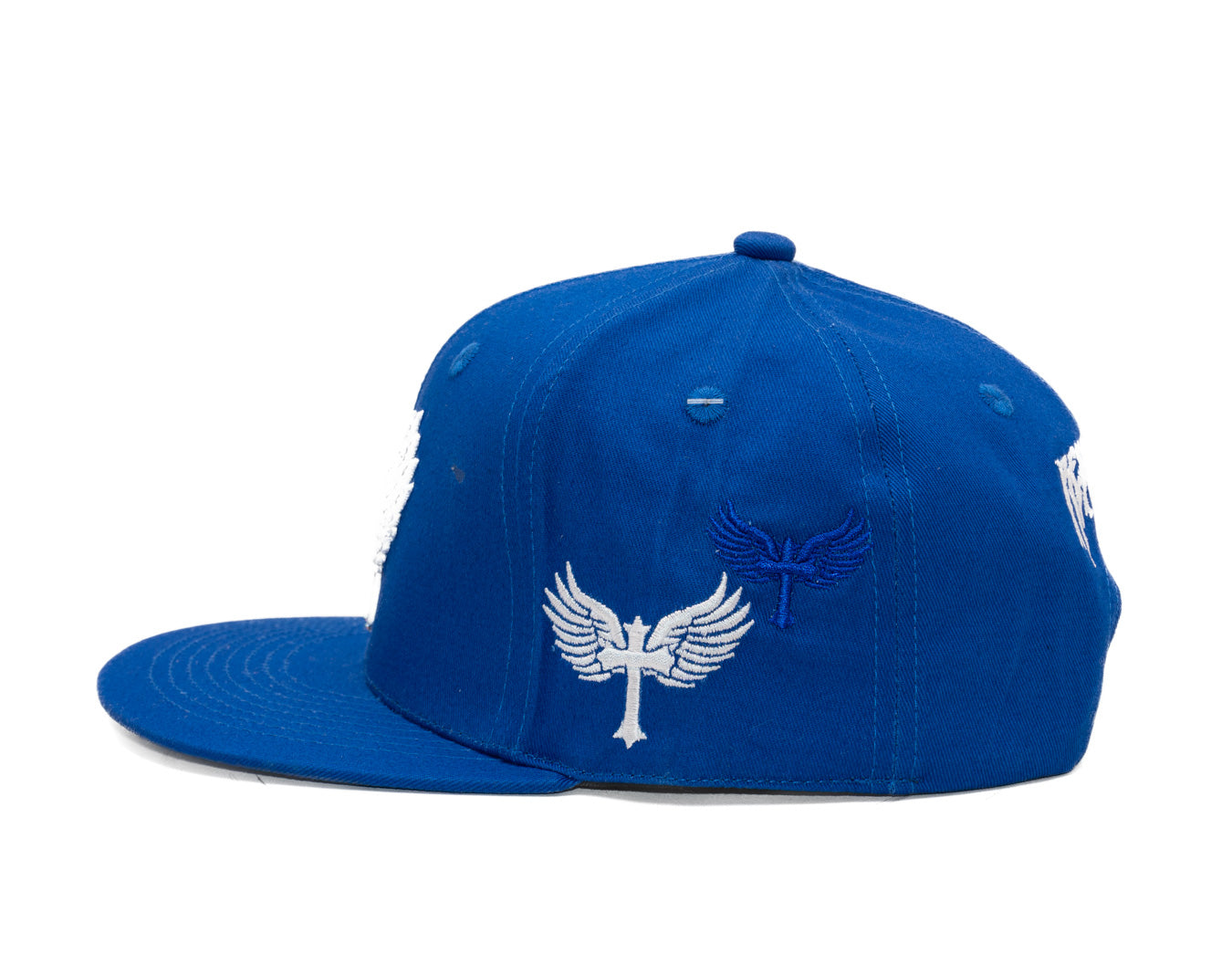 SnapBack Rhinostones Blue